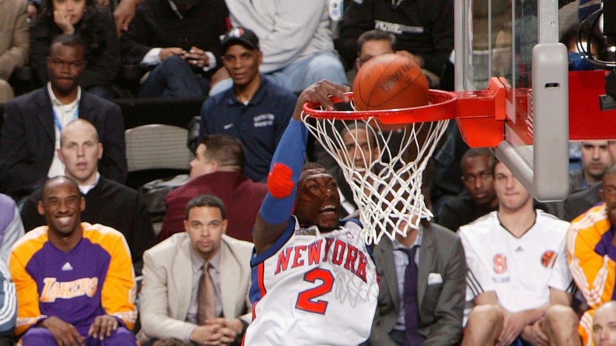 nate robinson dunk contest trophy