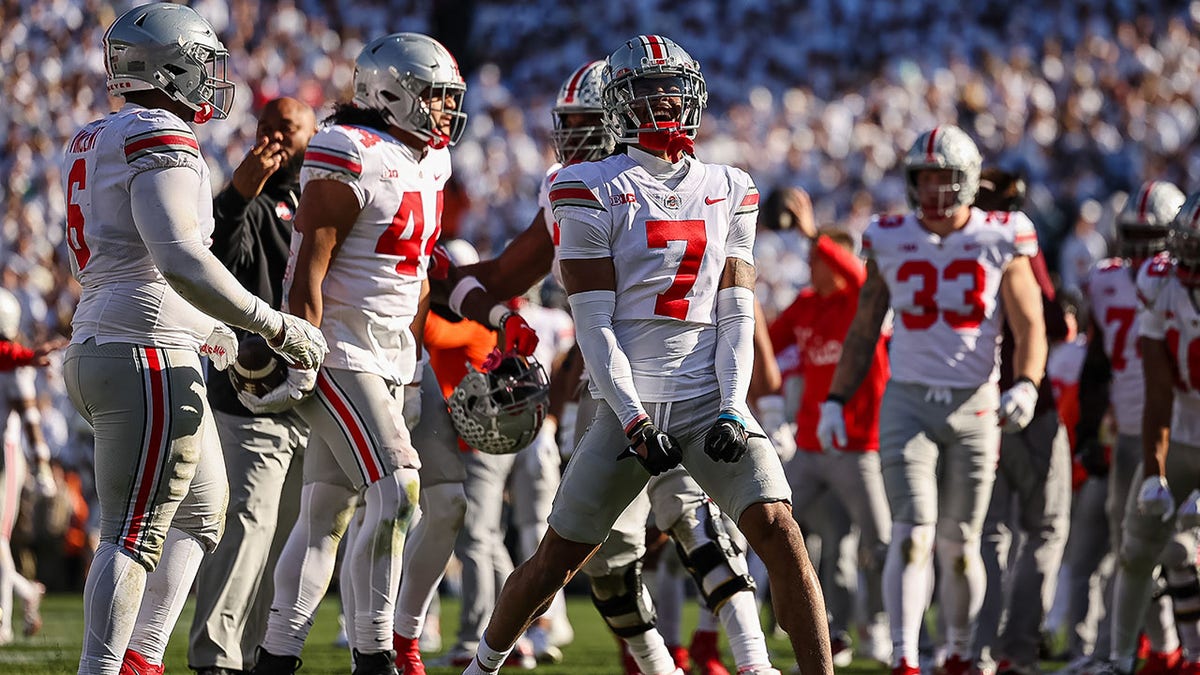 Jordan Hancock celebrating