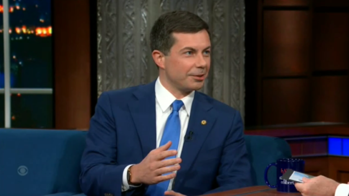 Pete Buttigieg "Late Show" appearance