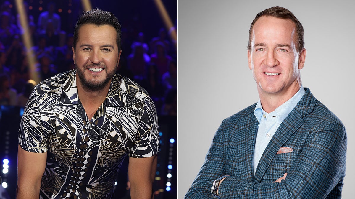 Luke Bryan split Peyton Manning