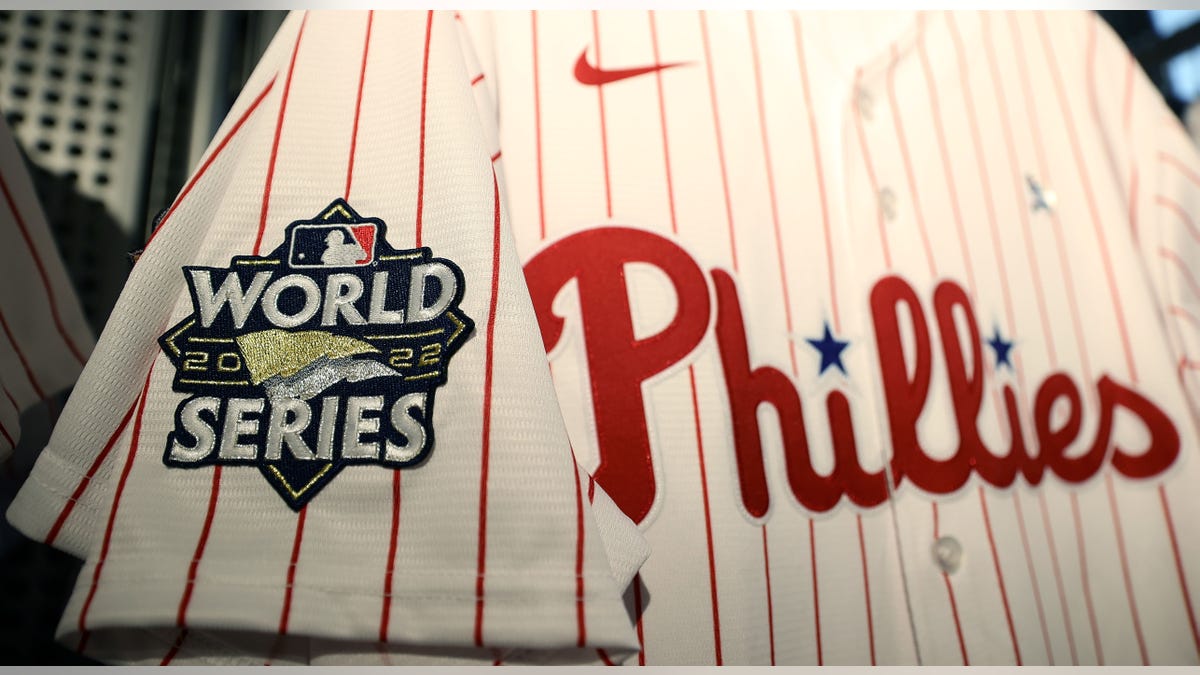 Phillies 2022 World Series jersey