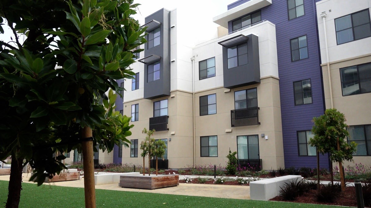 Community housing for teachers built by a school district in California