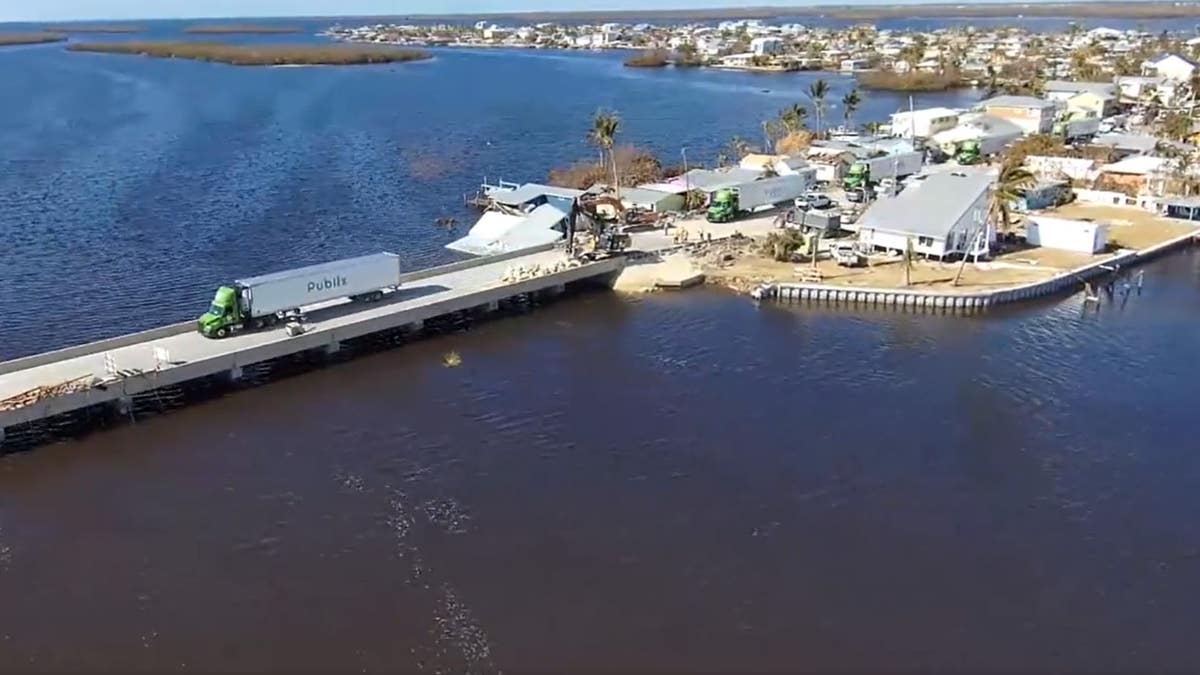 Pine Island Bridge in Florida