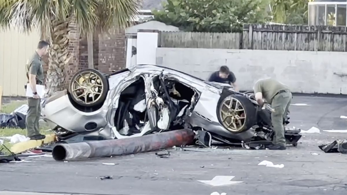 Stolen Maserati crashes in Florida