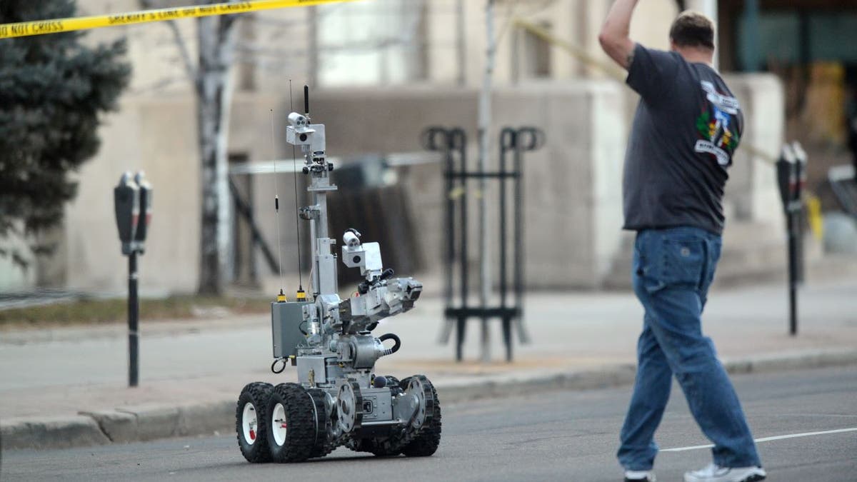 Police robot being used in Colorado