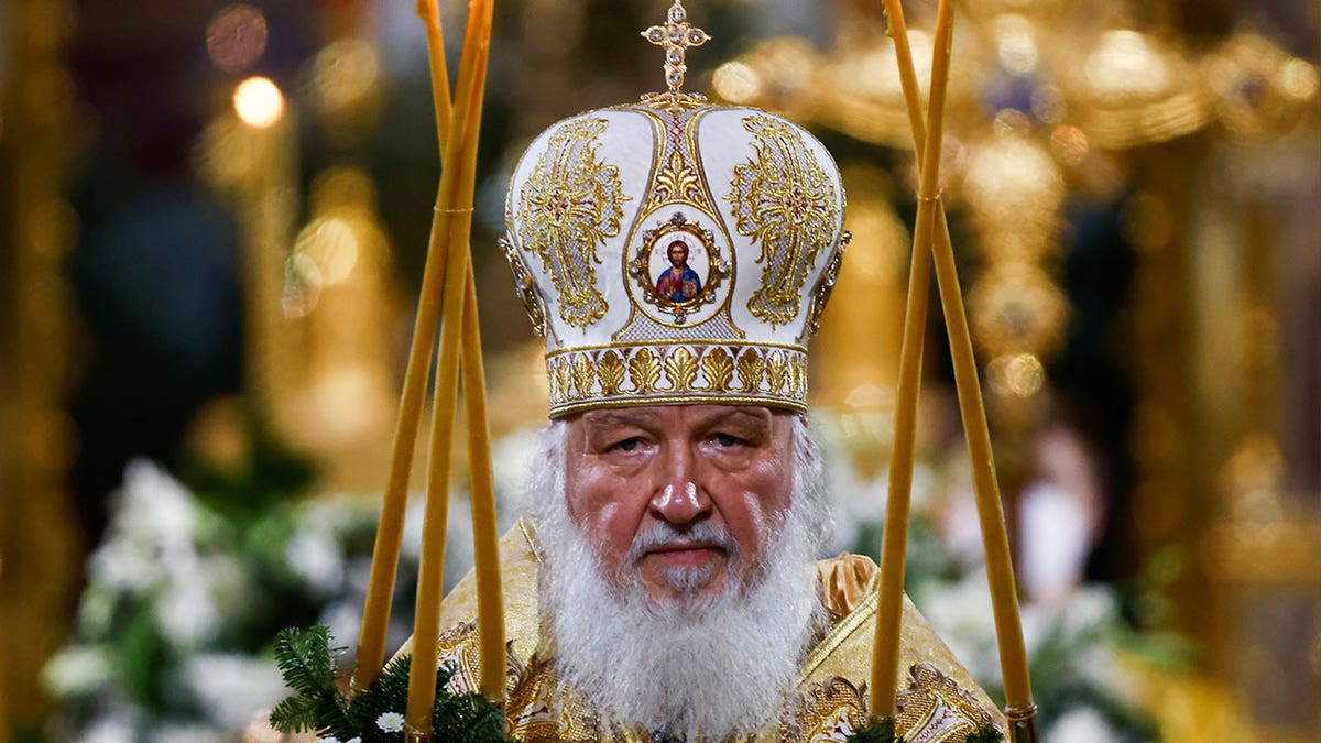 Patriarch Kirill in Moscow, Russia