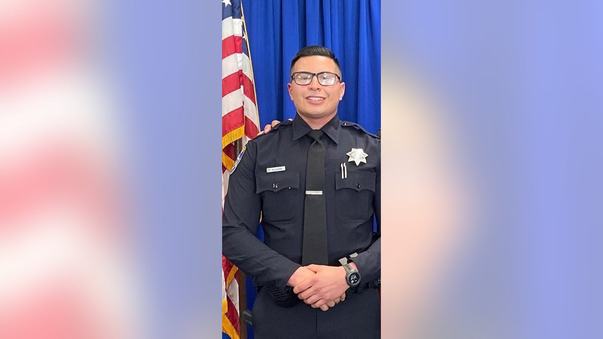 California police officer shot