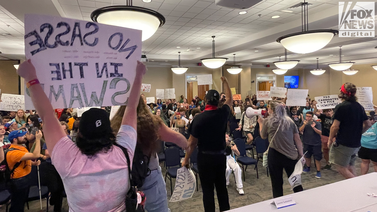 University of Florida students protest Ben Sasse