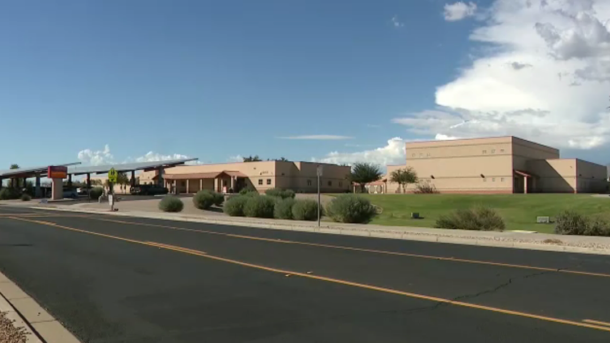 Exteriors of Liberty Elementary School