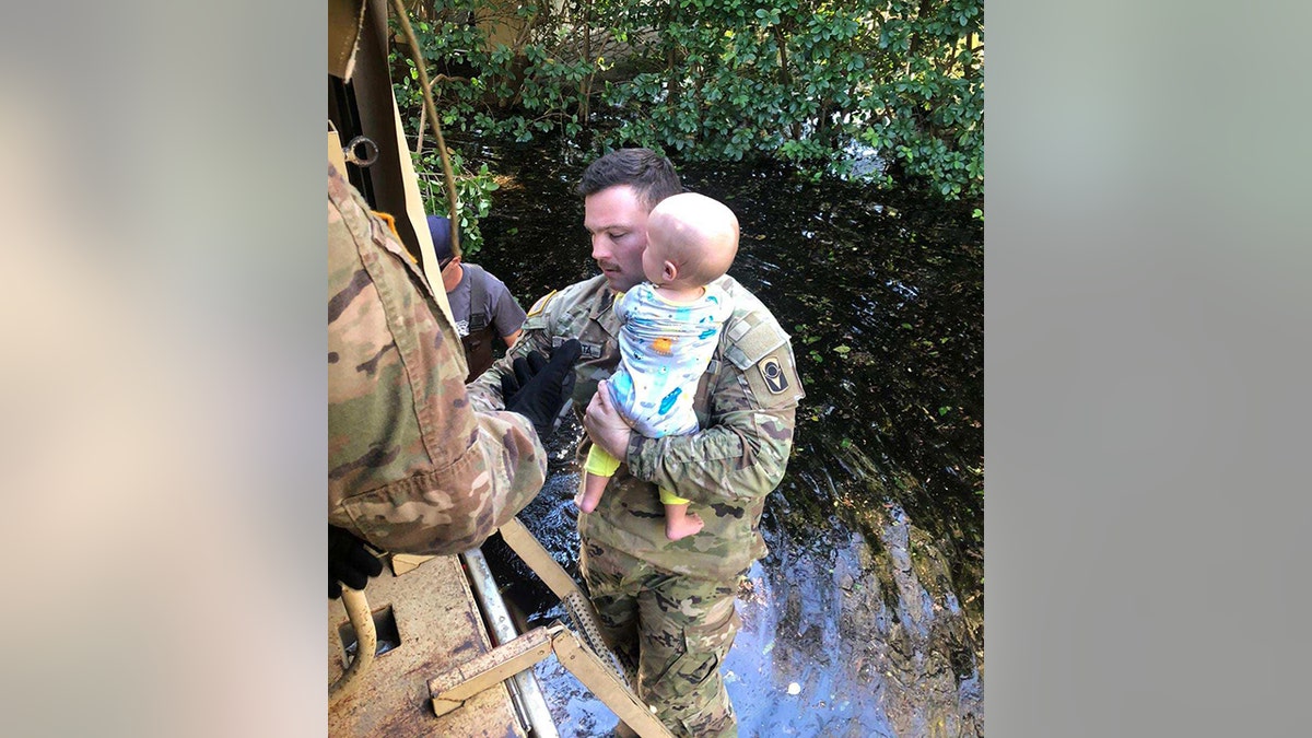 first responders rescue baby