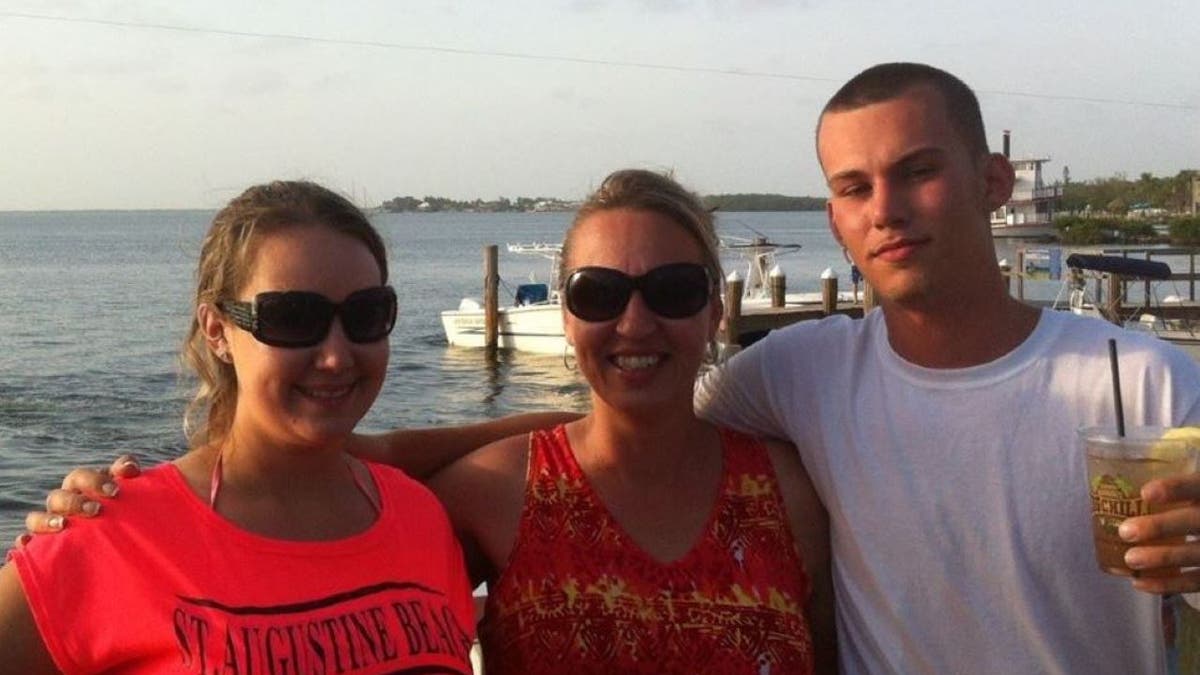 The Branham family on vacation in Key Largo, Florida