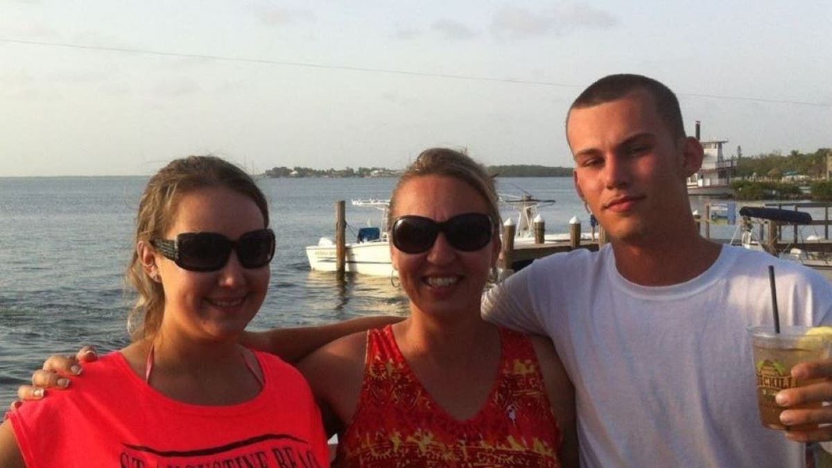 The Branham family on vacation in Key Largo, Florida