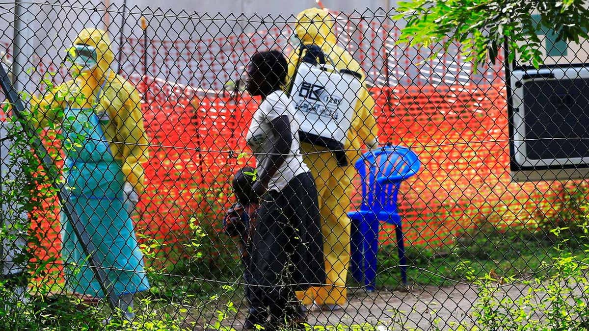 Ebola facility in Uganda