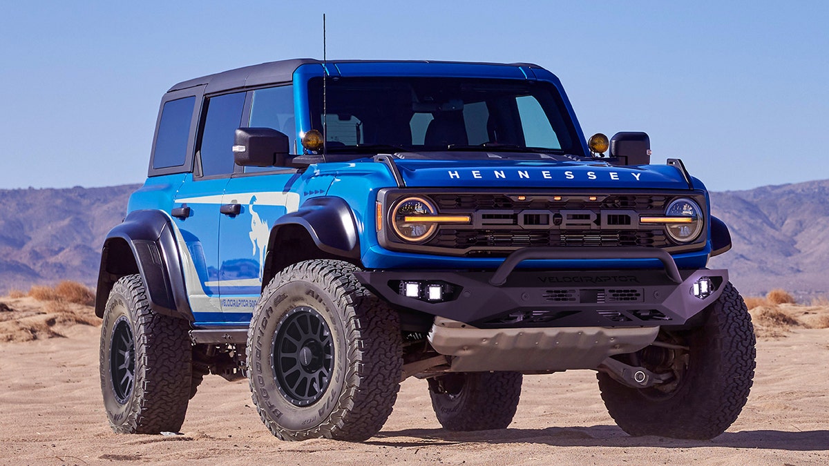 blue bronco velociraptor