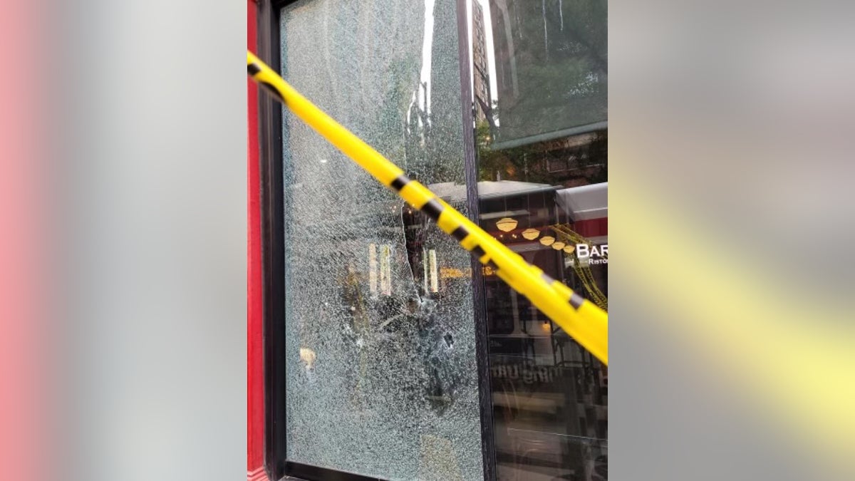 Philadelphia restaurant vandalized