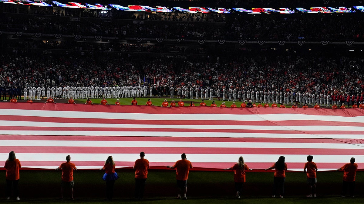 World Series flag