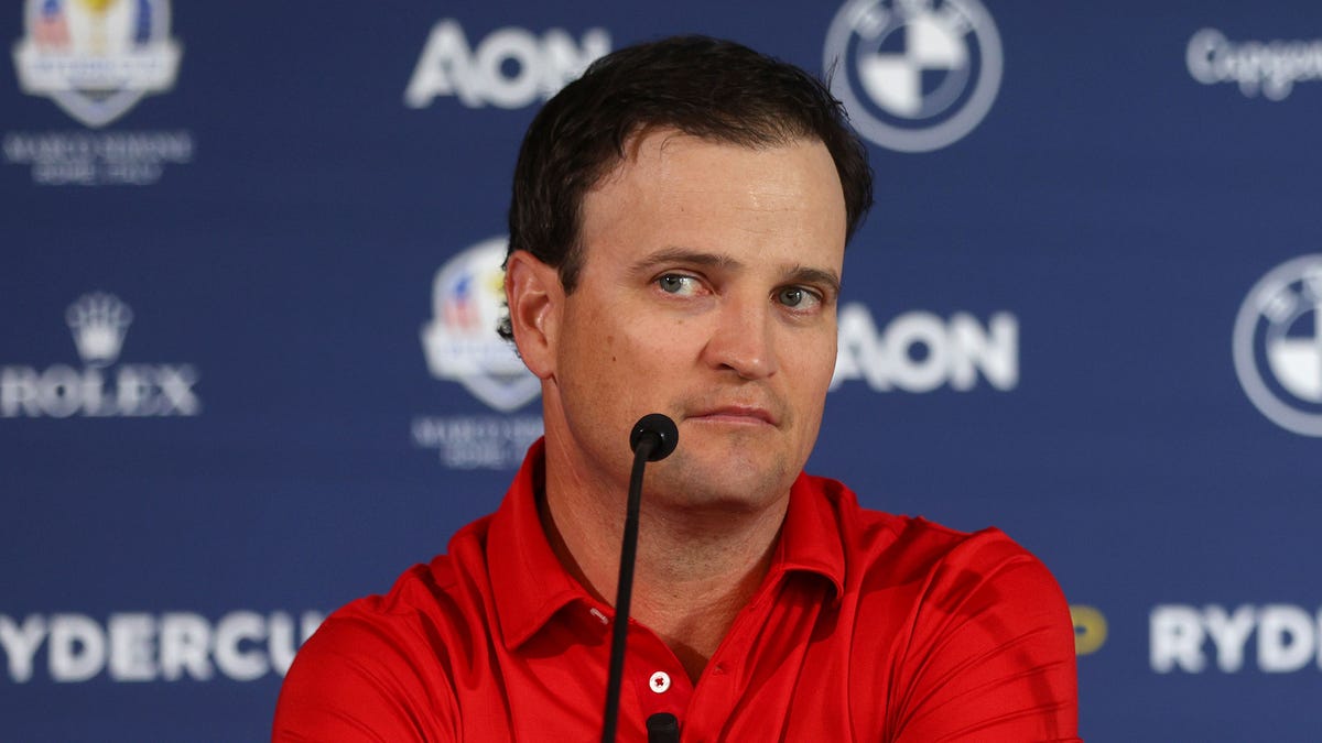 Zach Johnson during press conference