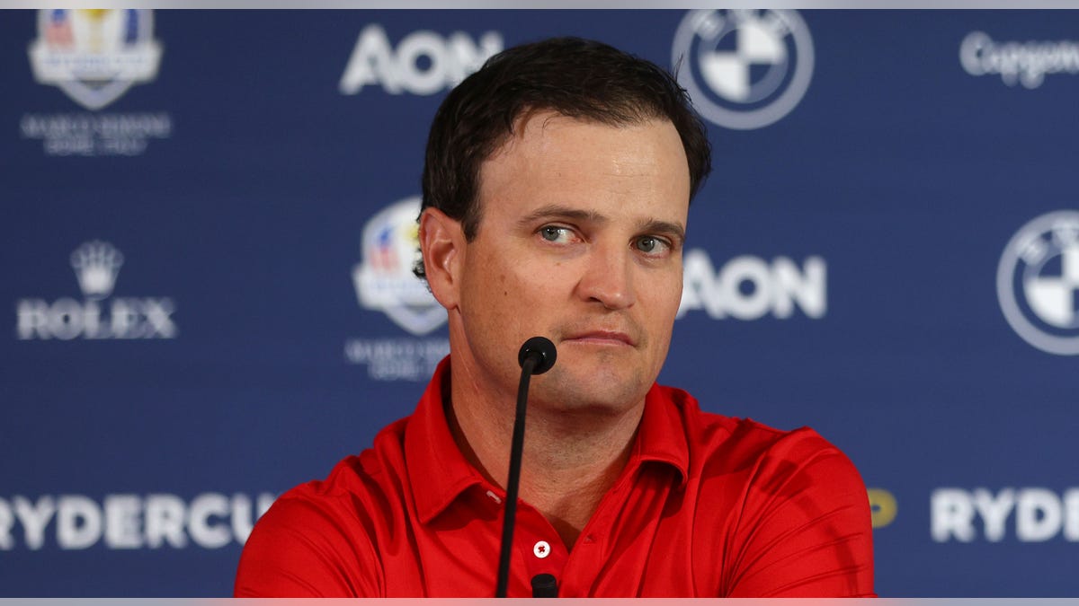 Zach Johnson during press conference