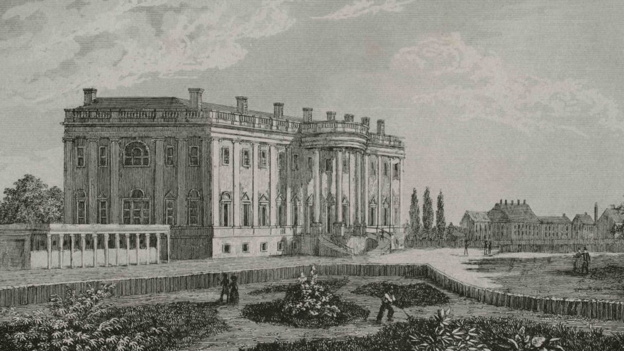 親株　P. White House #1 original. On this day in history, October 13, 1792, cornerstone of White