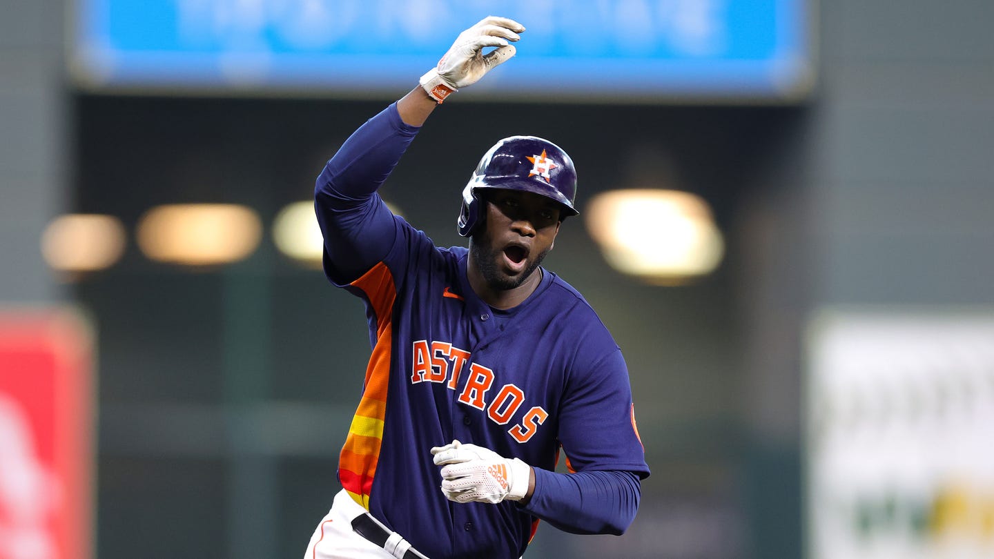 Yordan Alvarez Shatters Tropicana Field Jumbotron with Monstrous Home Run