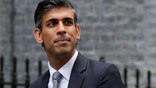 New British Prime Minister Rishi Sunak arrives at Downing Street in London, Tuesday, Oct. 25, 2022, after returning from Buckingham Palace where he was formally appointed to the post by Britain's King Charles III. (AP Photo/Frank Augstein)