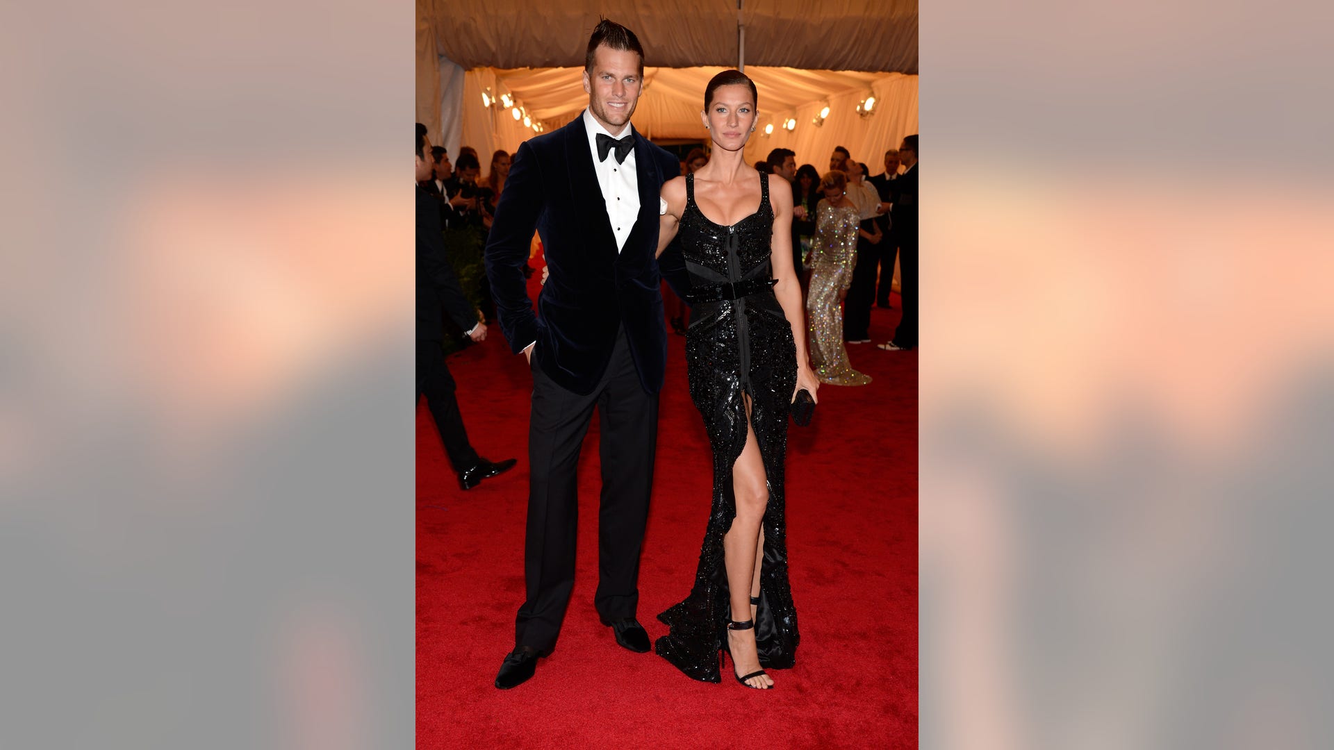 Tom and Gisele at 2012 Met Gala