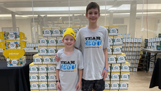 Children battling cancer get boost from Virginia boy who lost his own mom to the disease