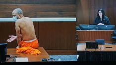 Accused Waukesha killer Darrell Brooks takes off shirt, closes eyes while victims' names read aloud