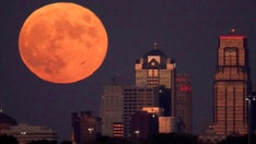 Stunning images of hunter's moon worldwide