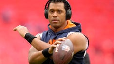 Russell Wilson's pass to end first half subject of ridicule as Broncos take on Jaguars