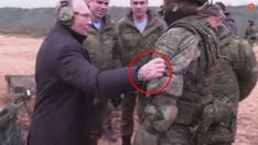 Vladimir Putin in new video sparks cancer rumors over intravenous marks on hand