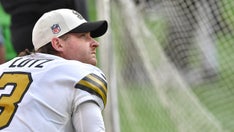 Saints' Wil Lutz misses game-tying field goal by inches, ball hits post twice