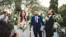 Wedding mishap: Bride stops entire ceremony when she forgets part of her wedding dress