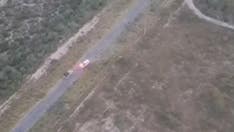 Rival drug cartels open fire on each other with .50 cal weapons just miles from Texas border