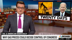MSNBC's Hayes panics: High gas prices place democracy in 'existential peril,' because GOP will win