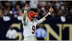 Bengals' Joe Burrow hooks up with Ja'Marr Chase for two touchdowns in win over Saints