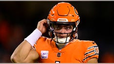 Bears' Justin Fields throws brutal interception off Commanders defender's helmet near end zone