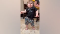 California baby delights internet with cool dance moves as he learns to walk