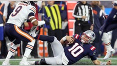 Bears' Jaquan Brisker gets payback after Patriots' Mac Jones kicks him in groin