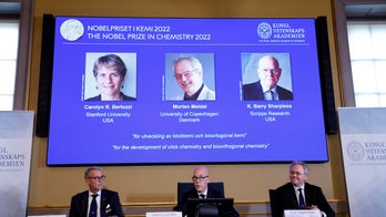 Nobel Prize awarded to 3 chemists who made molecules ‘click’
