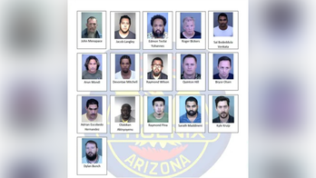 Officials arrest 16 suspects in Arizona for child sex crimes, human trafficking