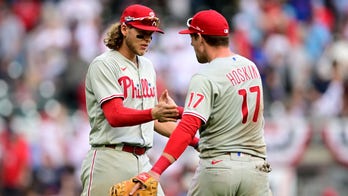 Phillies win third straight postseason contest, beat Braves in Game 1 of NLDS