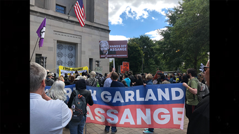 Julian Assange supporters protest against US extradition in London, DC: 'crucial that we fight'