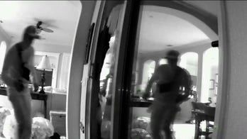 California family watches burglary on home surveillance video while at dinner