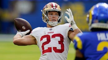 49ers' Christian McCaffrey throws touchdown pass to Brandon Aiyuk on neat trick play