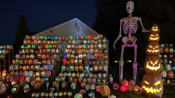 Rhode Island man’s ‘House of 1,000 Pumpkins’ Halloween display aims to raise donations for cancer research