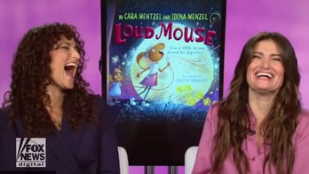 Idina Menzel and sister Cara Mentzel write children's book 'Loud Mouse,' a lesson for kids on bravery