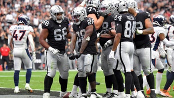 Josh Jacobs' two touchdowns lift Raiders past Broncos