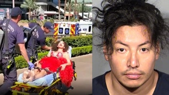 Las Vegas stabbing suspect held without bail as survivor recounts horrifying attack