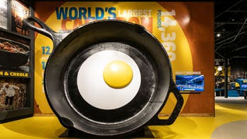 World's largest cast iron skillet ready for museum visitors in Tennessee